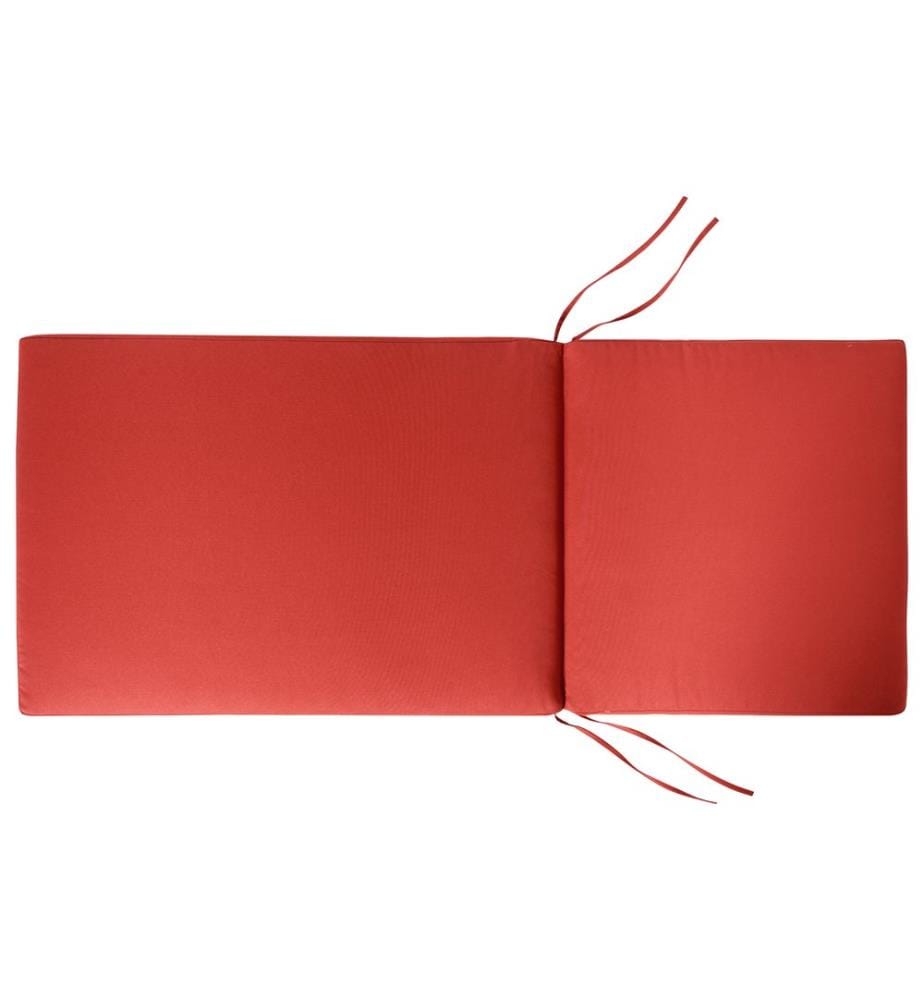 Sitzauflagen 2er Set JAVA/AMANTEA PREMIUM 50 x 70 cm Rot