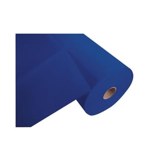 PRO nappe - Chemin de table Tête-à-tête 40 cm x 480 cm, Bleu marine