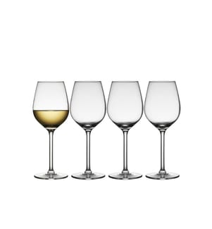 Lyngby - Verre à vin blanc Juvel 4 pièces, 38 cl