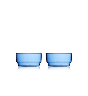 Lyngby - Coupe Torino Bleu, 2 pièces, 12 cm