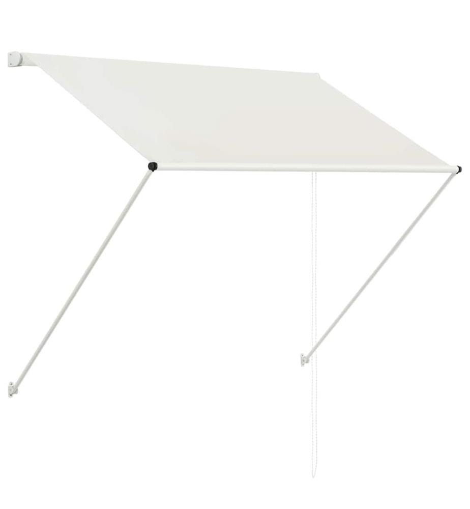 Einziehbare Markise 100×150 cm Creme
