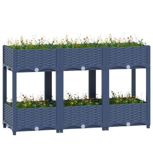 Hochbeet 120x40x71 cm Polypropylen