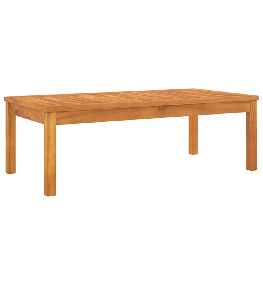 Couchtisch 100x50x33 cm Massivholz Akazie