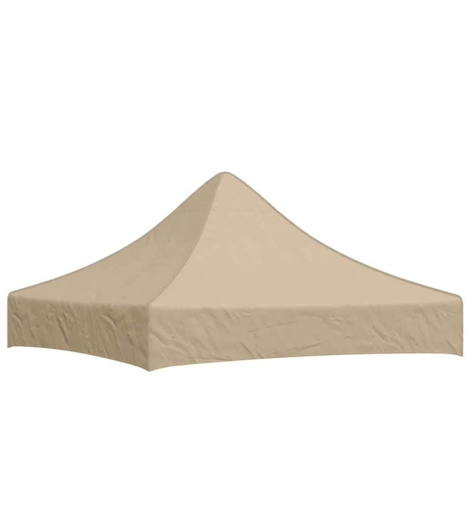 Partyzelt-Dach 2x2 m Beige 270 g/m²