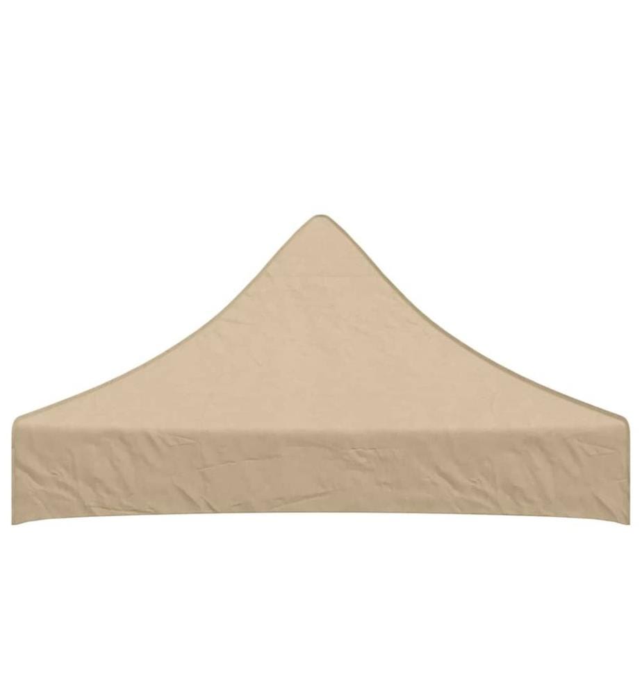 Partyzelt-Dach 2x2 m Beige 270 g/m²