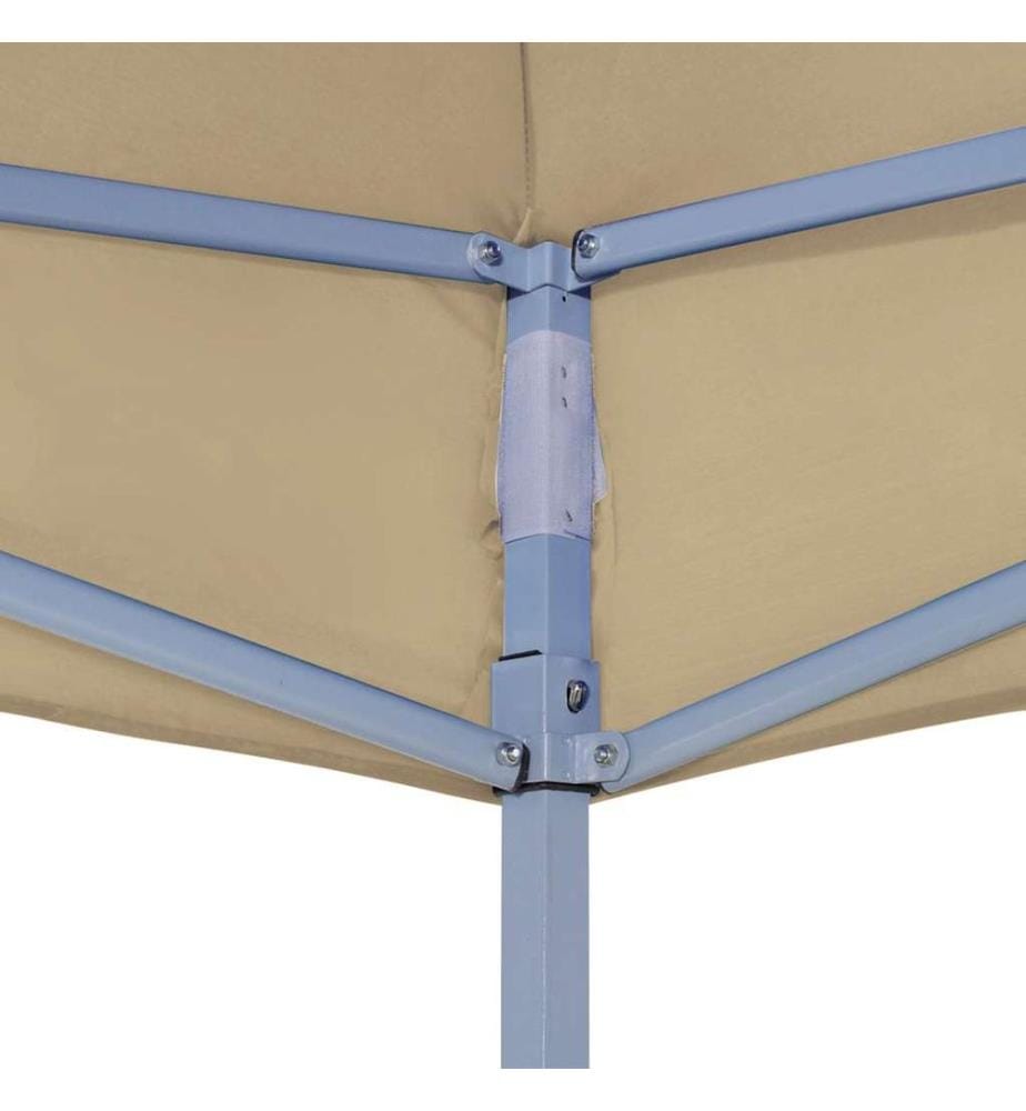 Partyzelt-Dach 2x2 m Beige 270 g/m²