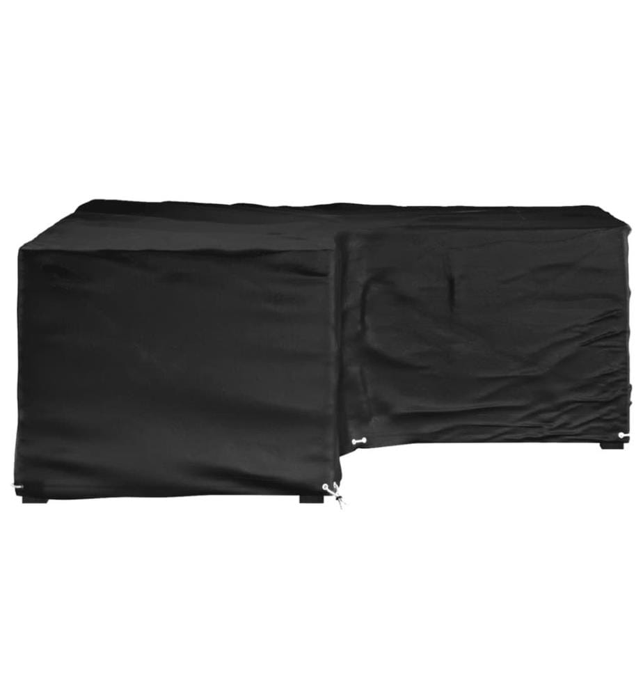 Gartenmöbel-Abdeckung in L-Form 16 Ösen 215x215x70 cm