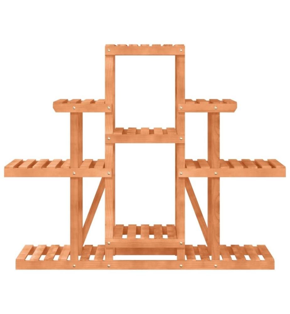 Support à fleurs 110x25x96 cm bois massif de sapin