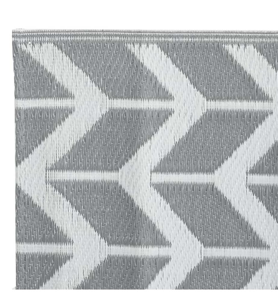 Outdoor-Teppich ARAKIL Grau 190x290 cm PP
