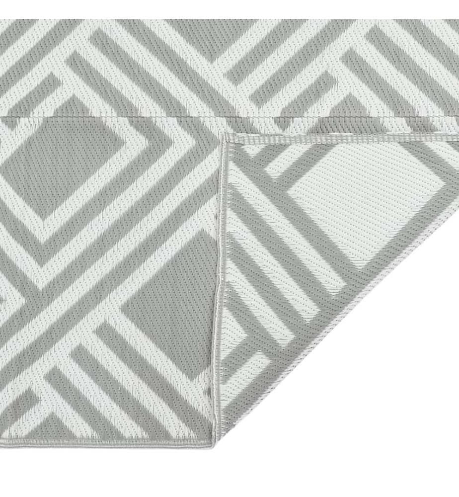 Outdoor-Teppich ARAKIL Grau 160x230 cm PP