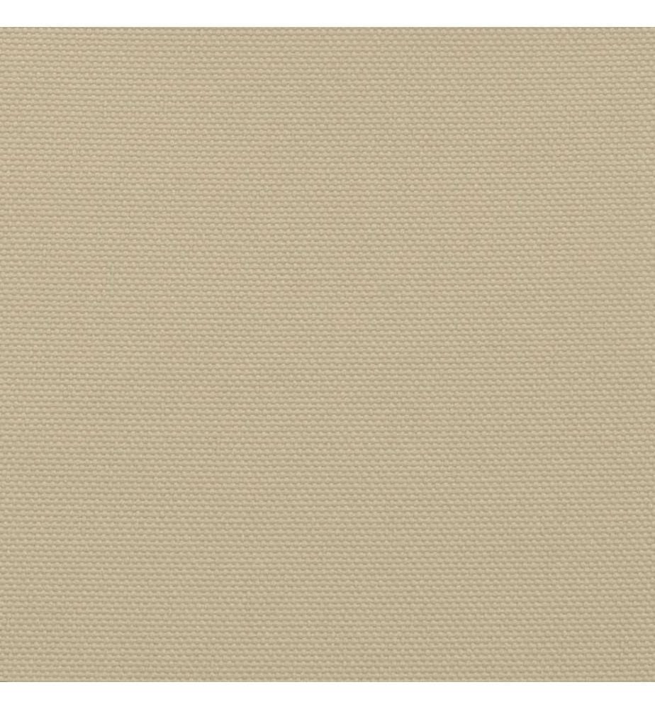 Balkon-Sichtschutz Beige 75x1000 cm 100 % Polyester-Oxford