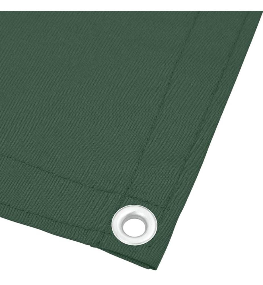 Balkon-Sichtschutz Dunkelgrün 90x800 cm 100 % Polyester-Oxford