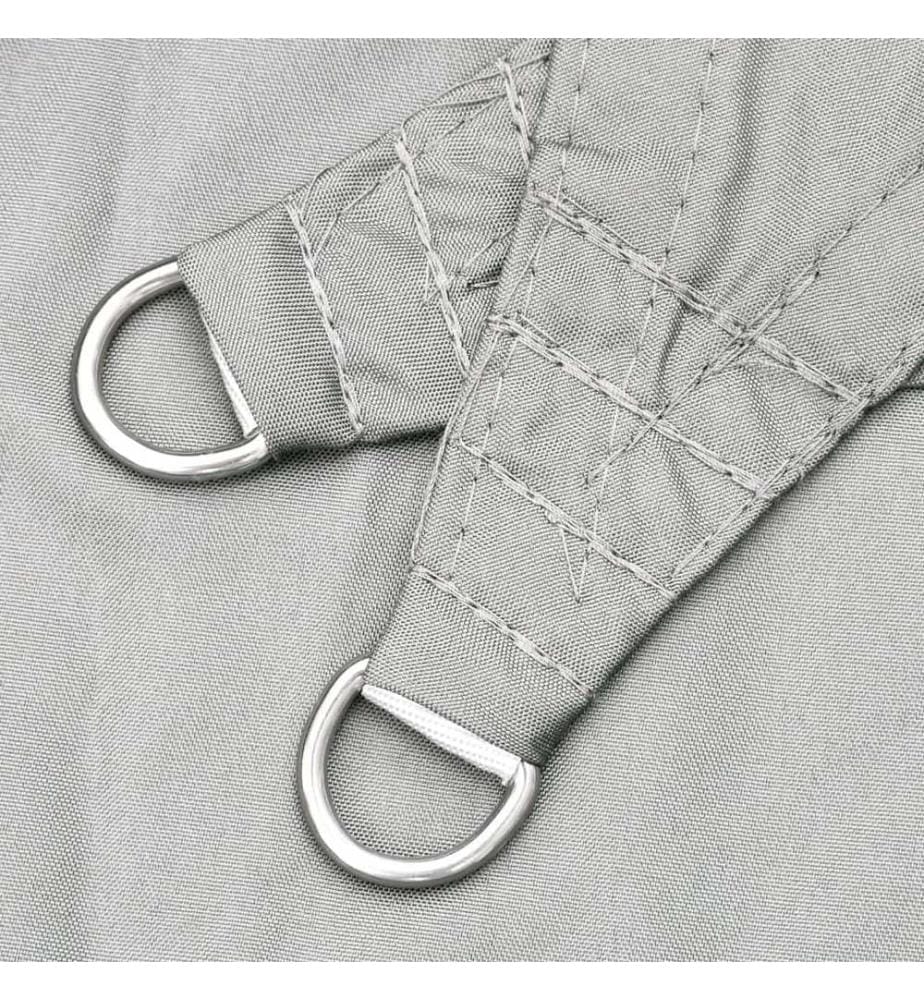 Sonnensegel Hellgrau 4x2 m 100% Polyester Oxford