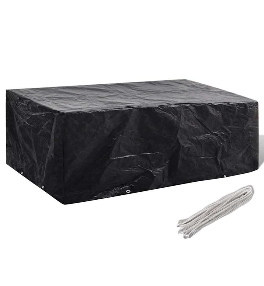 Gartenmöbel-Abdeckung 8 Ösen 200×160×70 cm