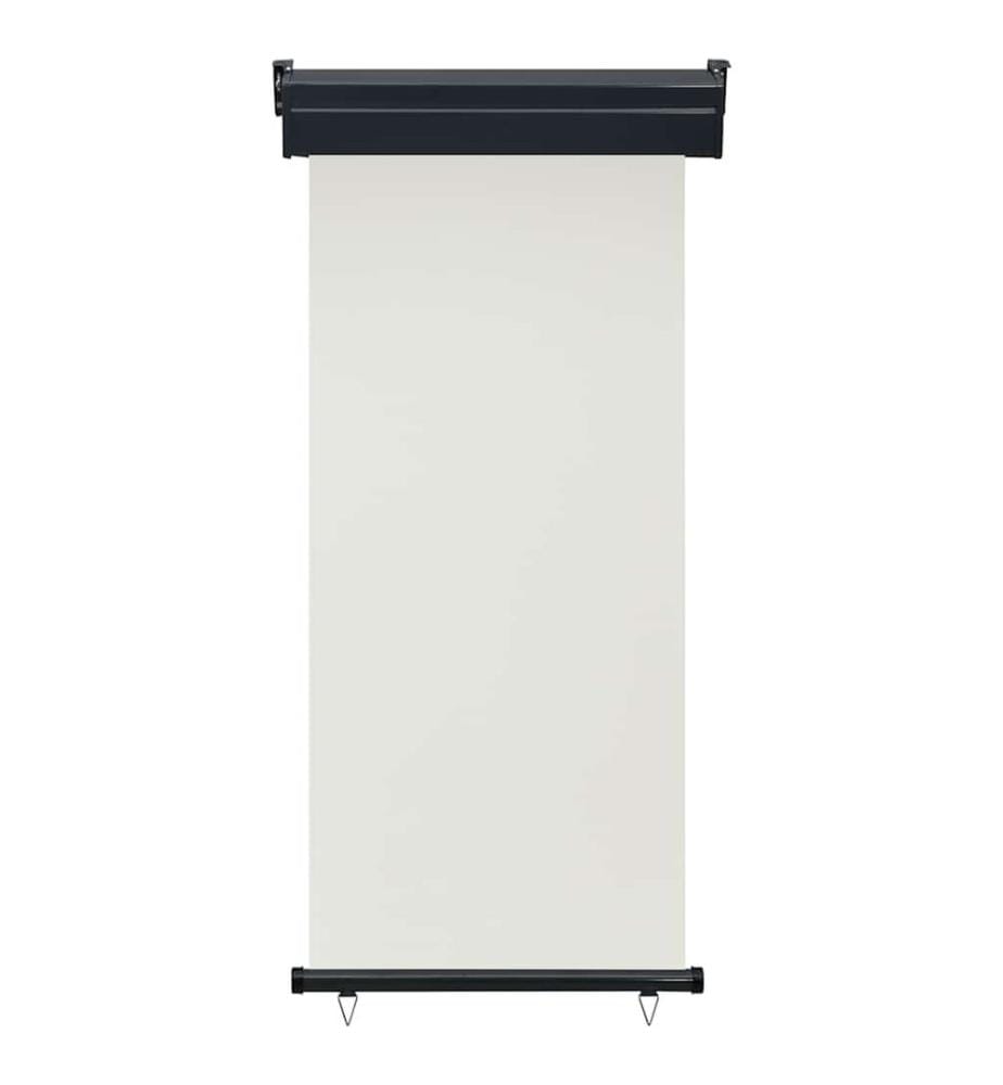 Balkon-Seitenmarkise 85x250 cm Creme