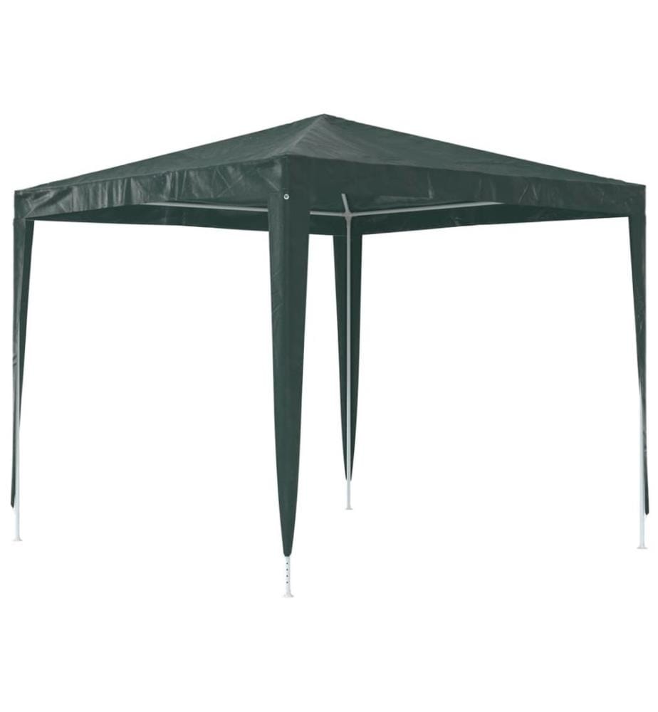Tente de réception professionnelle 2,5x2,5 m Vert 90 g/m²