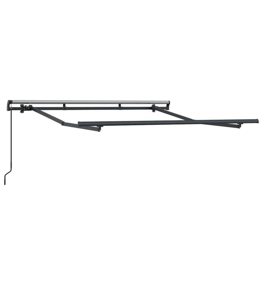 Markisenrahmen Anthrazit 2,5 x 2 m Metall