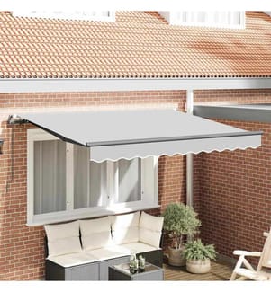 Markisenrahmen Anthrazit 3,5 x 2 m Metall