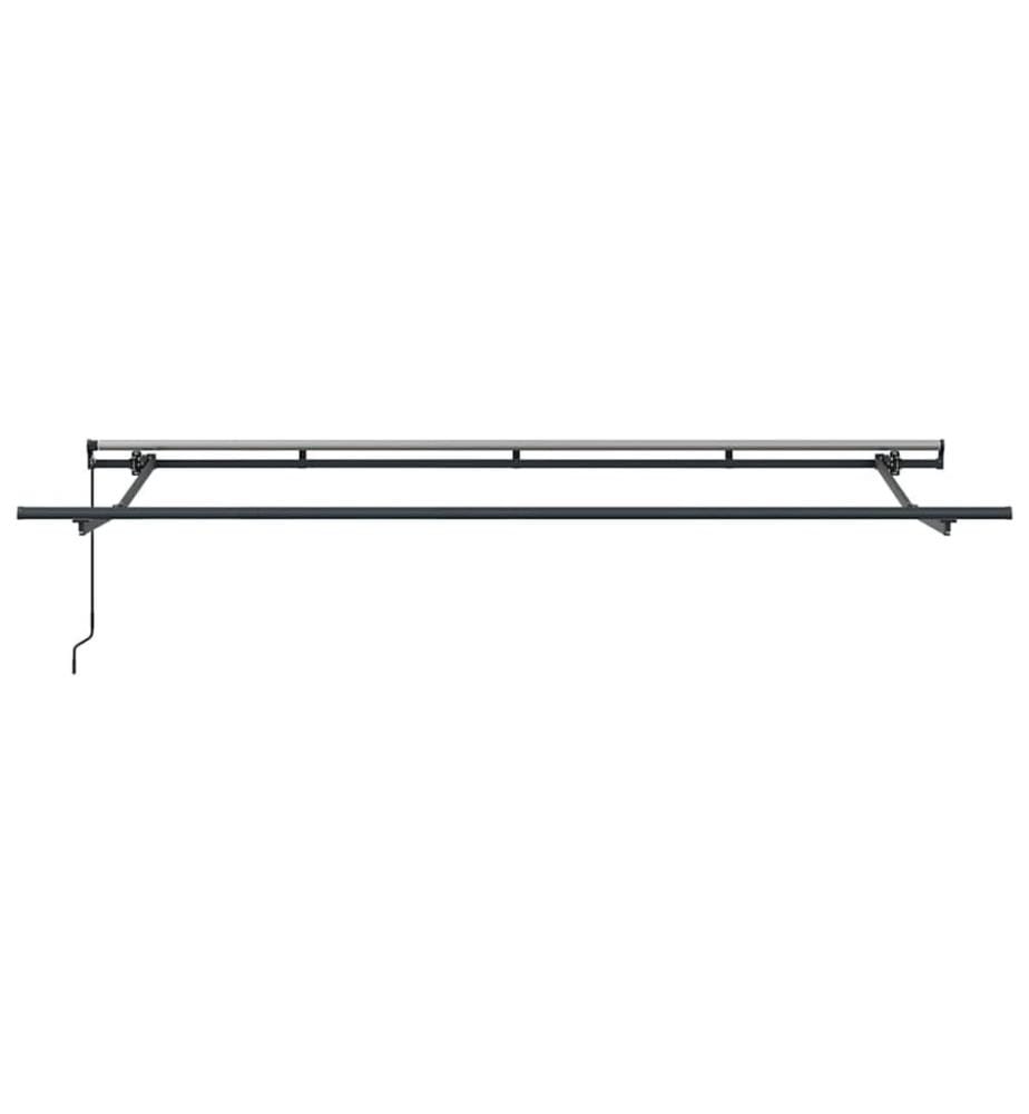 Markisenrahmen Anthrazit 4 x 2 m Metall