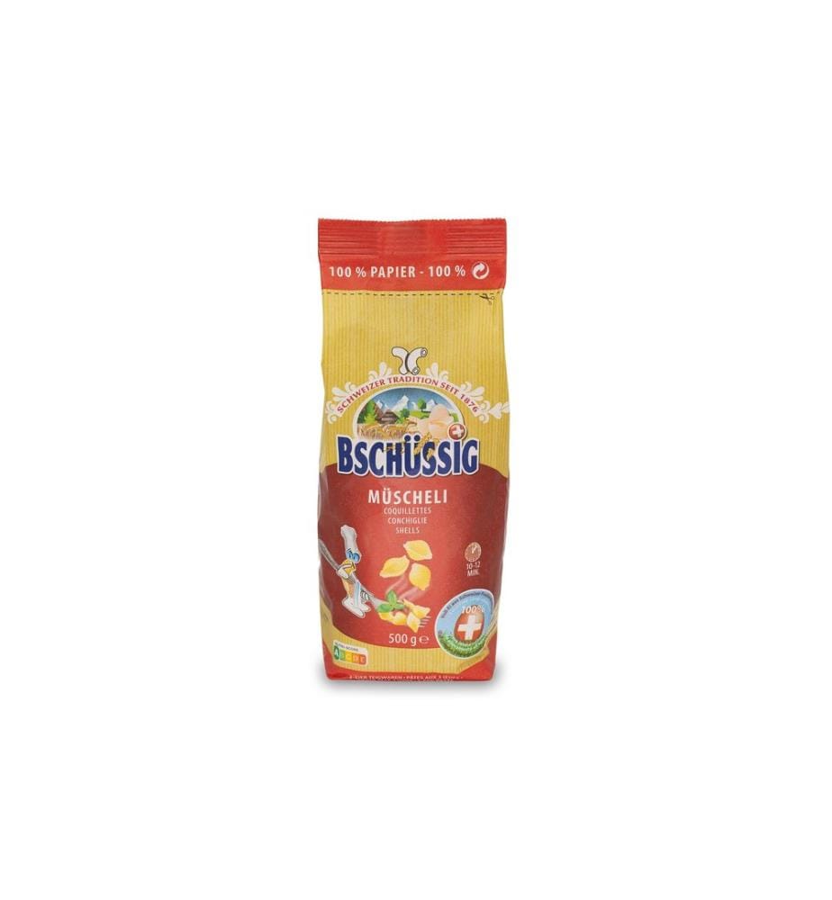 Bschüssig - Pâtes alimentaires Muescheli 500 g
