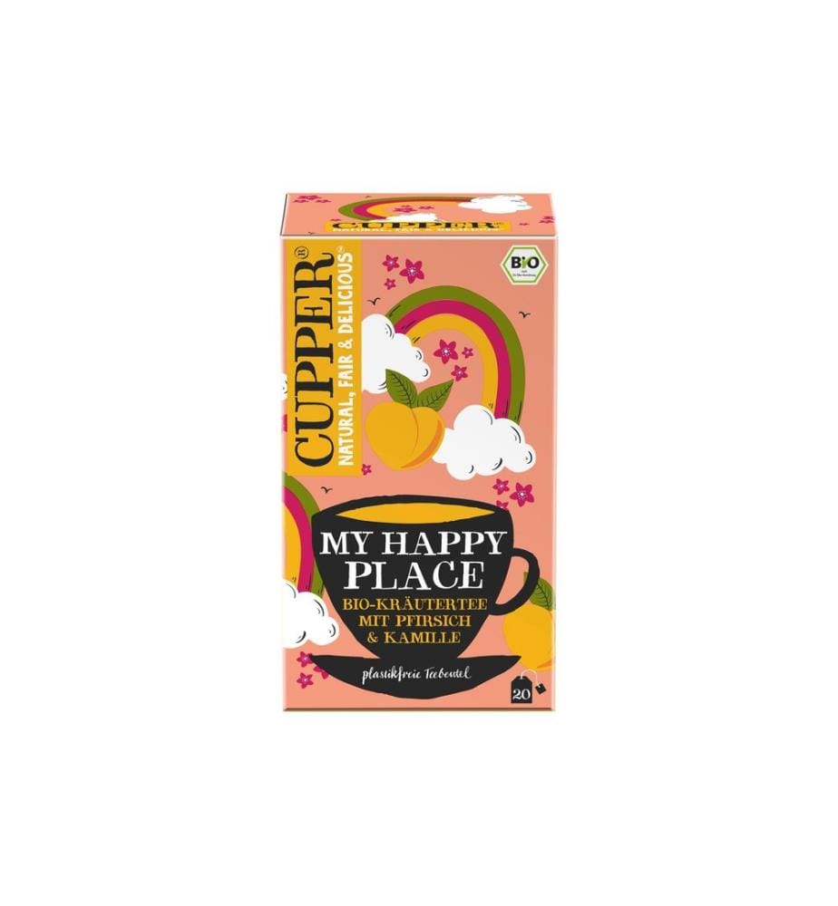 Cupper - Teebeutel My Happy Place 20 Stück