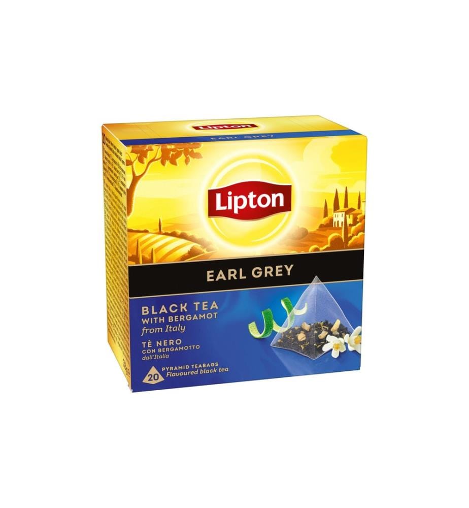 LIPTON - Teebeutel Schwarztee Earl Grey 20 Stück