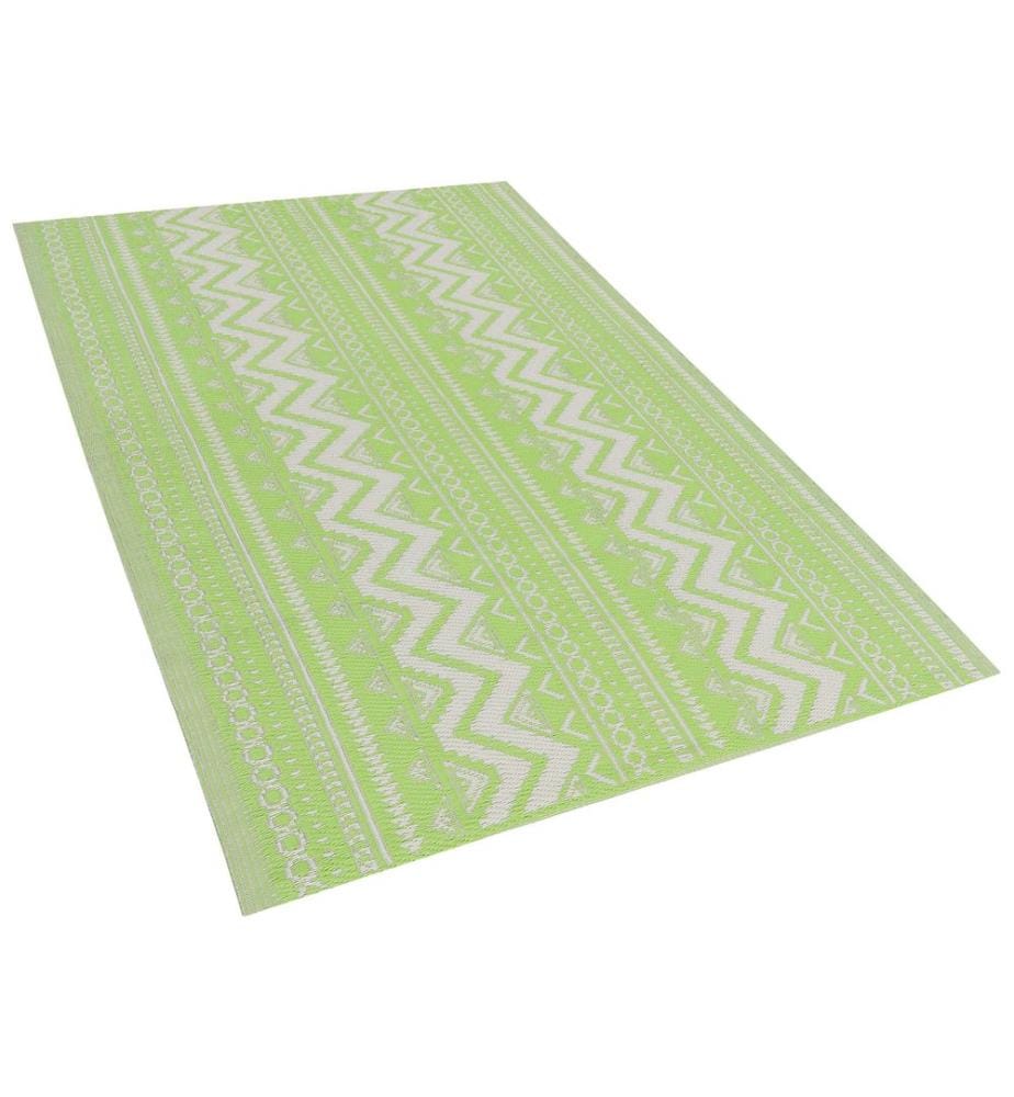 Tapis d'extérieur NAGPUR Vert clair 120 x 180 cm