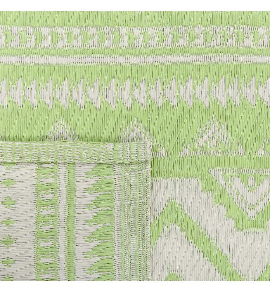 Tapis d'extérieur NAGPUR Vert clair 120 x 180 cm