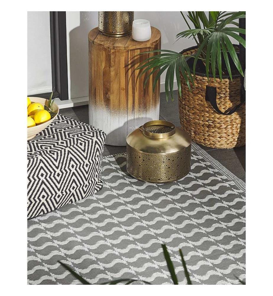 Tappeto per esterni TUMKUR Grigio 120 x 180 cm