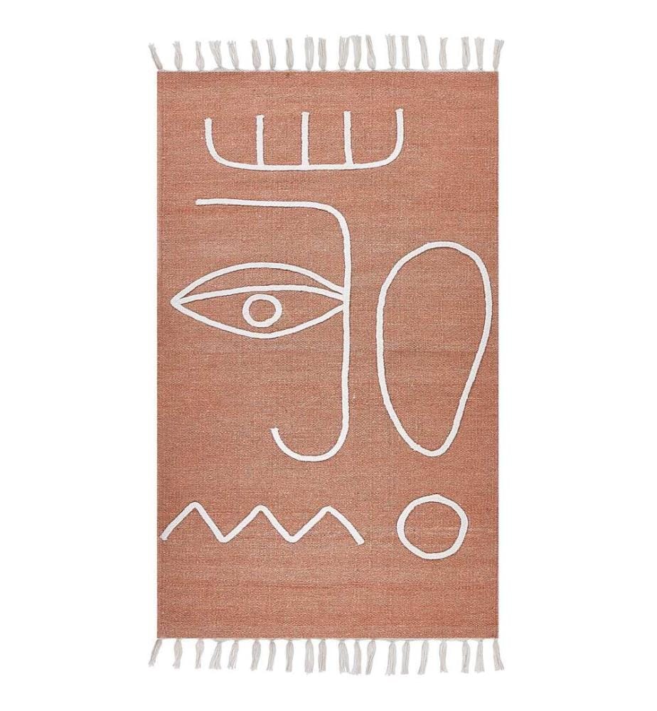Tappeto per esterni YAVU Rosso chiaro 80 x 150 cm