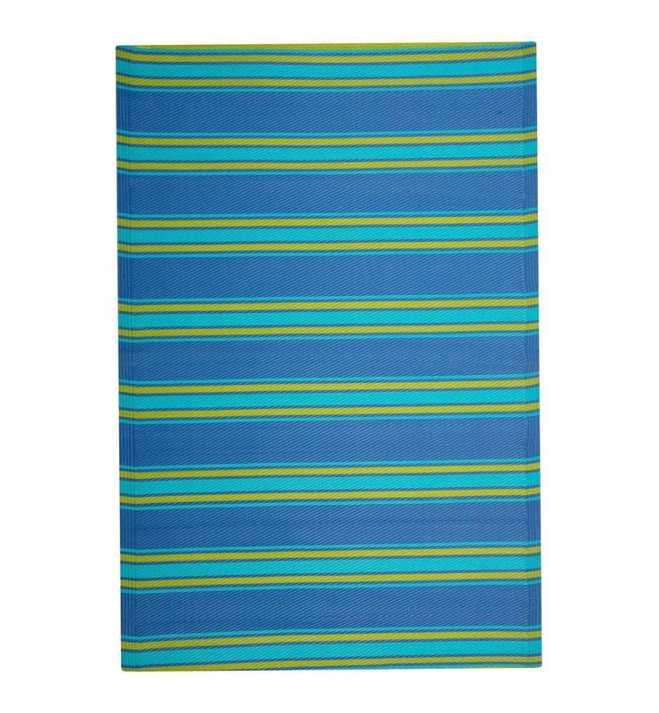 Tapis d'extérieur ALWAR Turquoise 120 x 180 cm