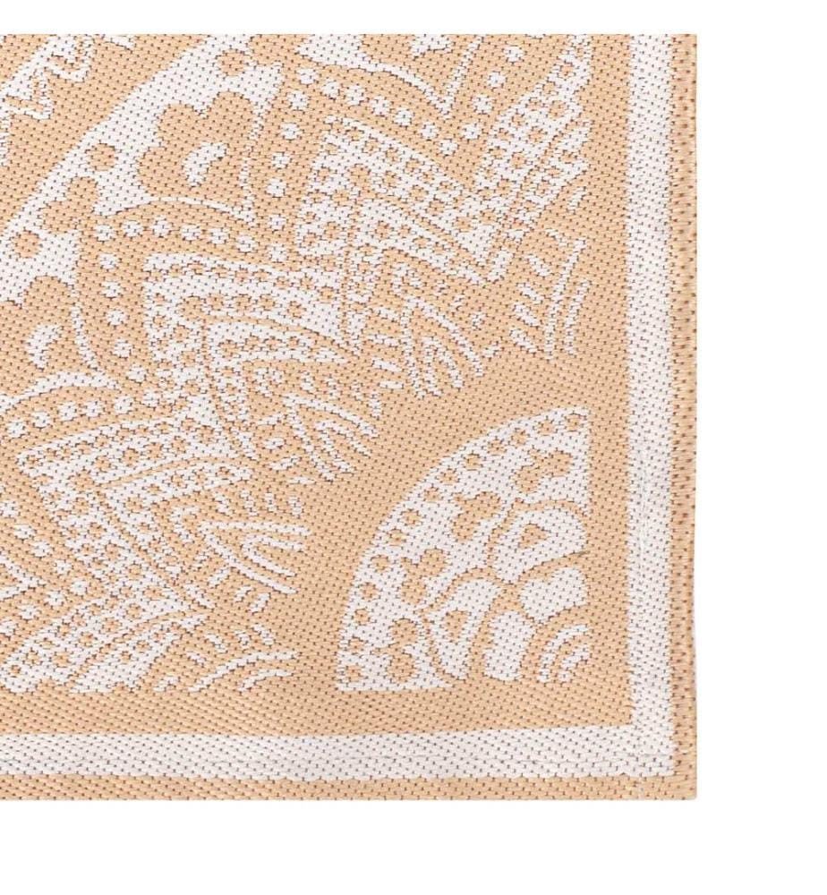 Outdoorteppich HUBLI Beige 160 x 230 cm