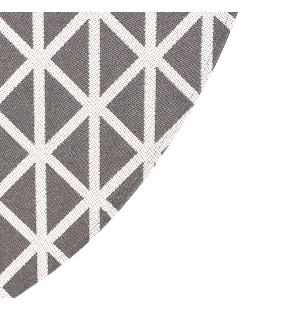 Tapis d'extérieur PANAJI Gris ø 120 cm