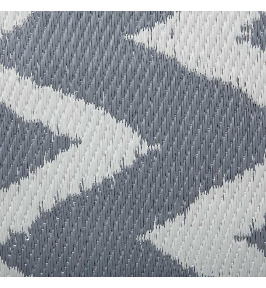 Outdoorteppich SIRSA Grau 90 x 180 cm