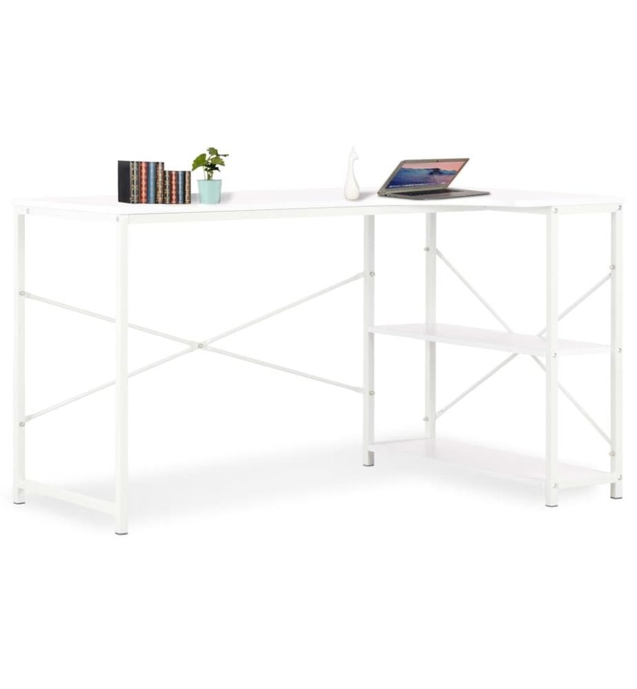Computertisch Weiss 120x72x70 cm