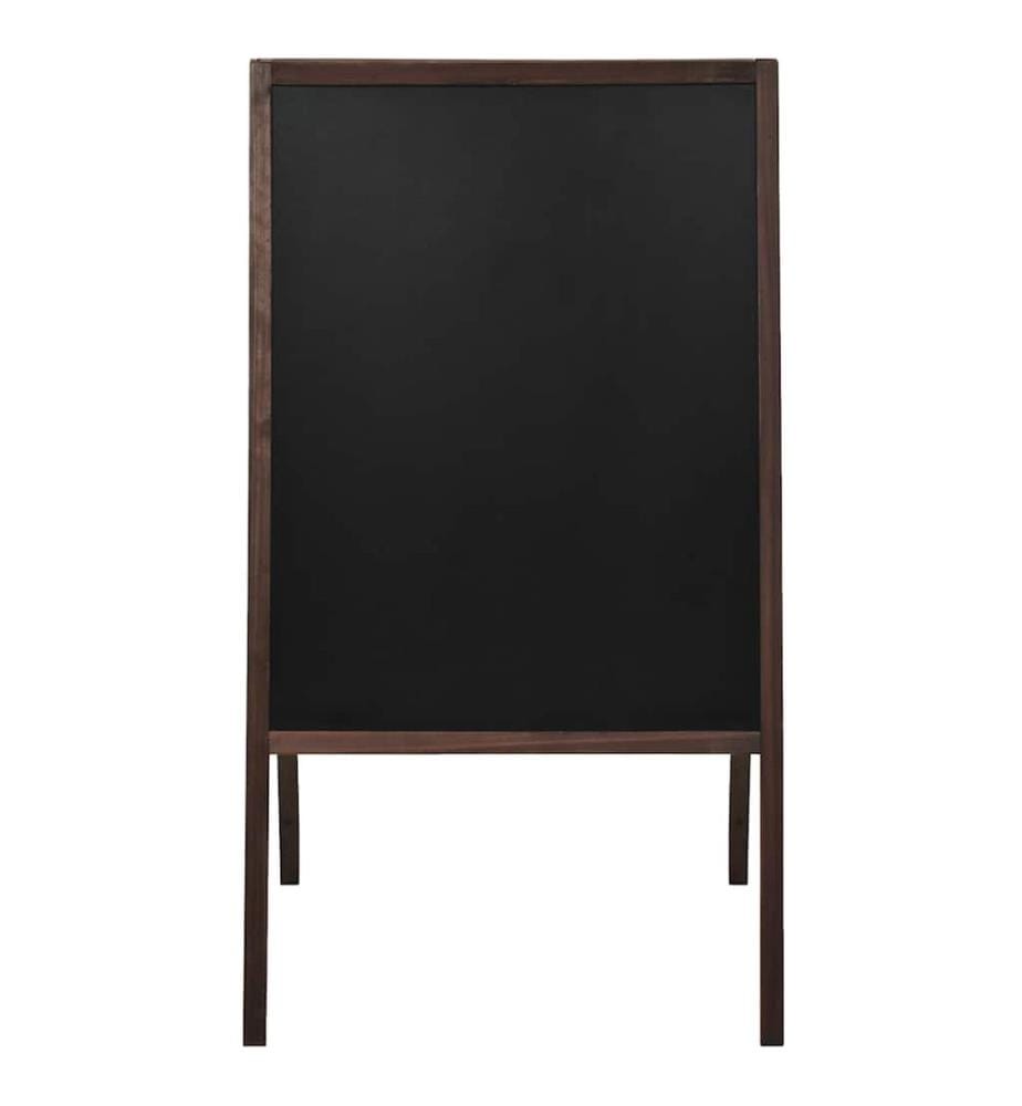 Tafel Kundenstopper Doppelseitig Zedernholz Freistehend 60×80cm