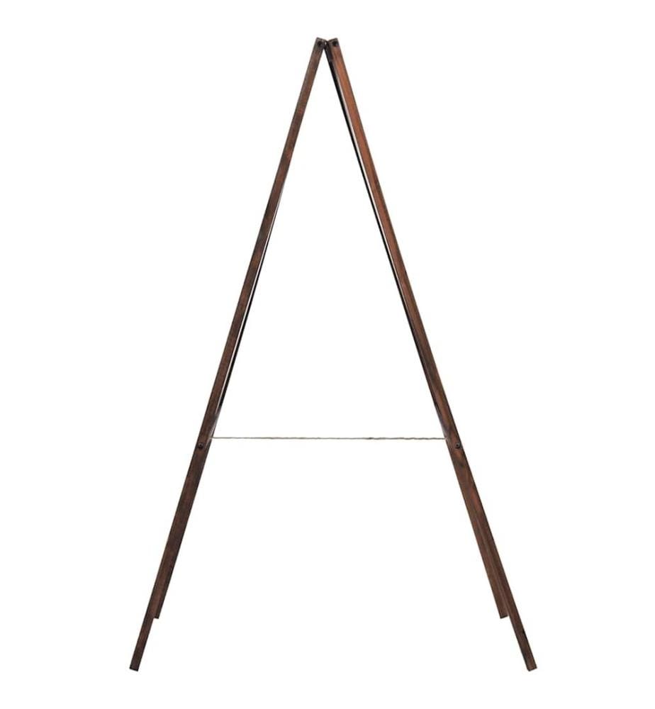 Tafel Kundenstopper Doppelseitig Zedernholz Freistehend 60×80cm