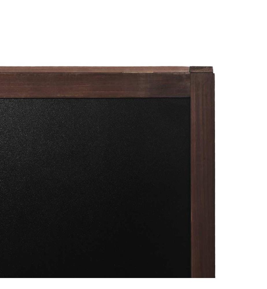 Tafel Kundenstopper Doppelseitig Zedernholz Freistehend 60×80cm