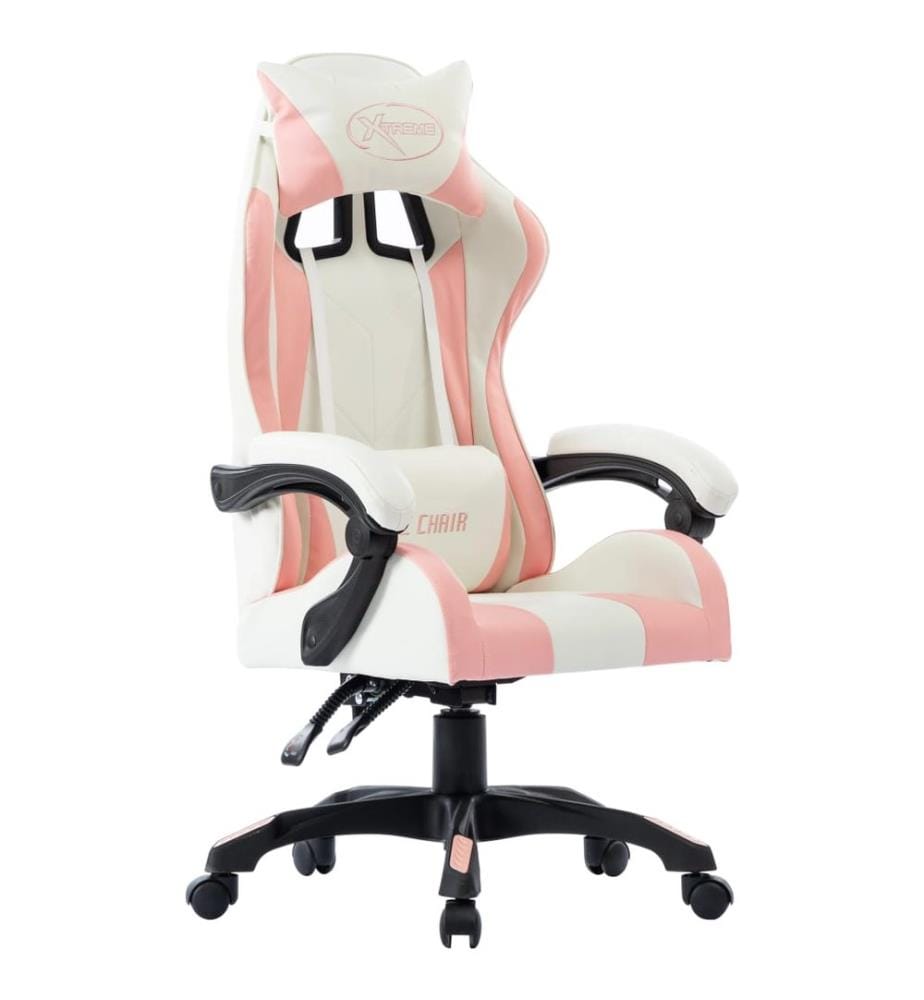 Gaming-Stuhl Rosa Kunstleder