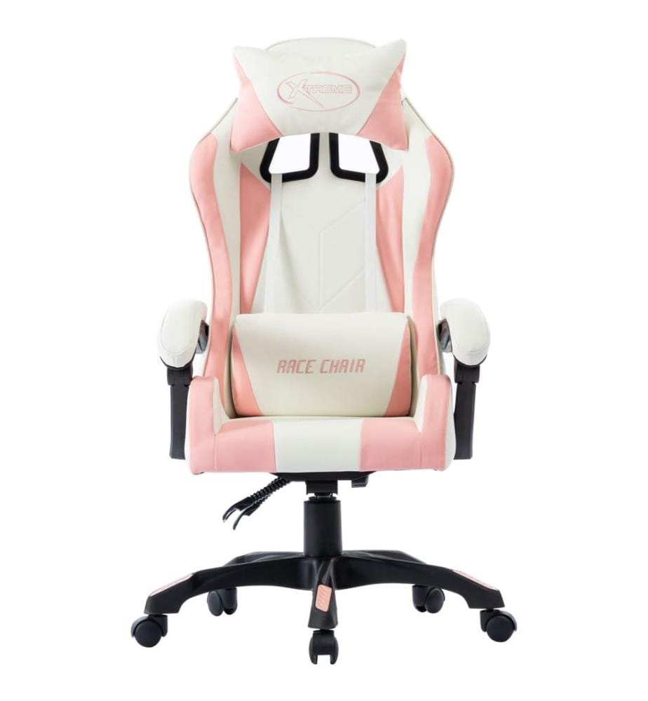 Gaming-Stuhl Rosa Kunstleder