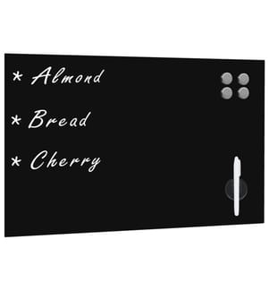 Magnettafel Wandmontage Glas 60 x 40 cm