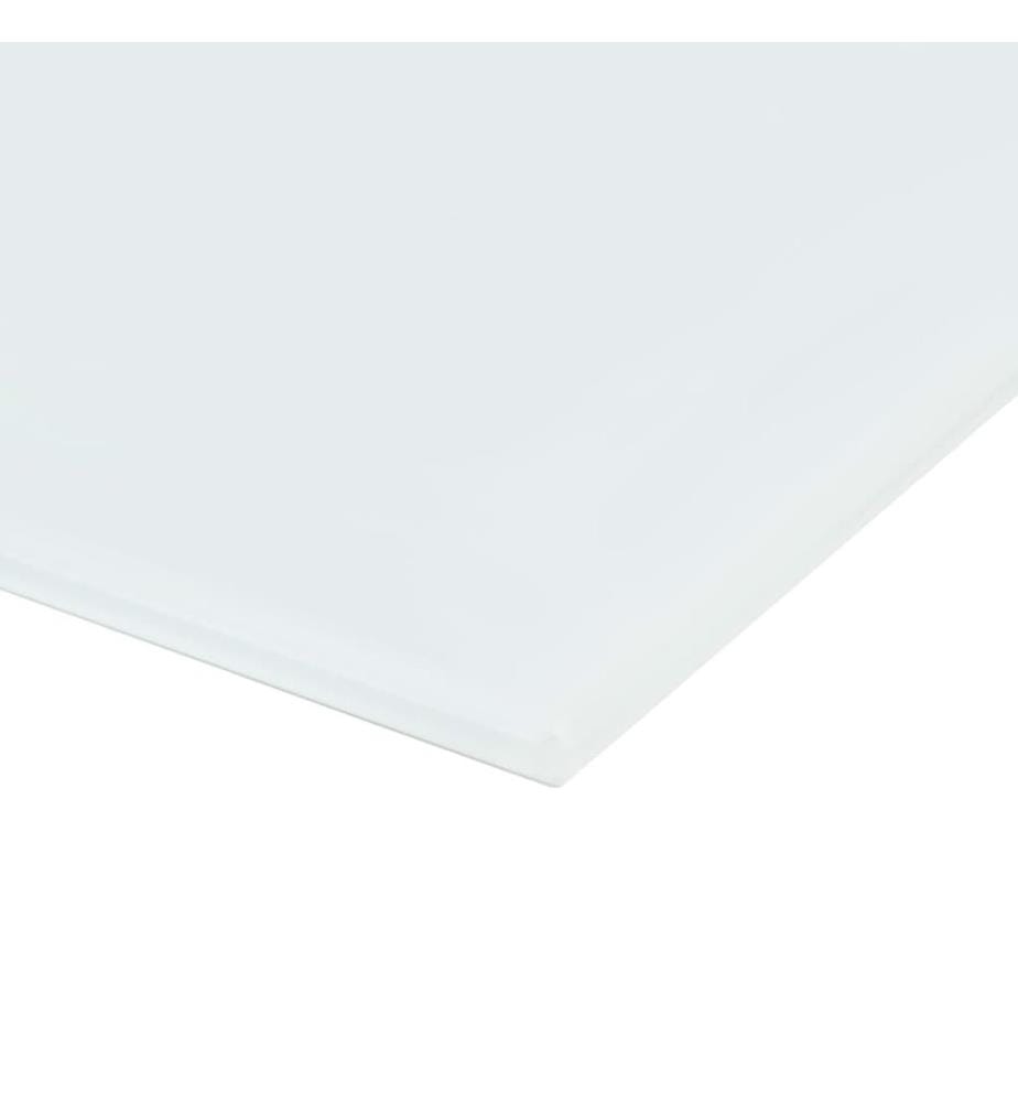 Tableau blanc magnétique mural en verre 60 x 20 cm