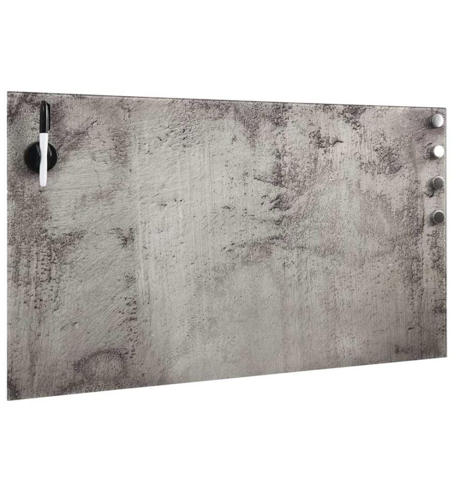 Magnettafel Wandmontage Glas 100x60 cm