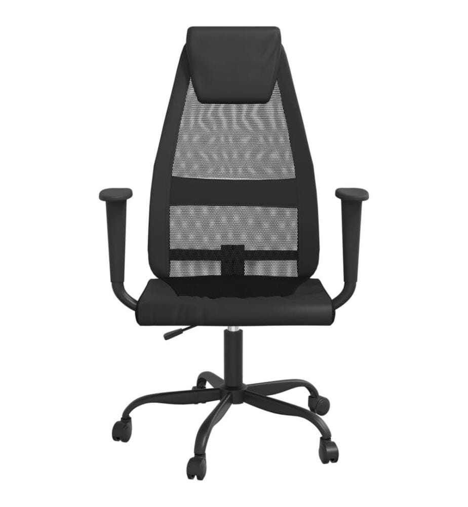 Chaise de bureau réglable en hauteur noir