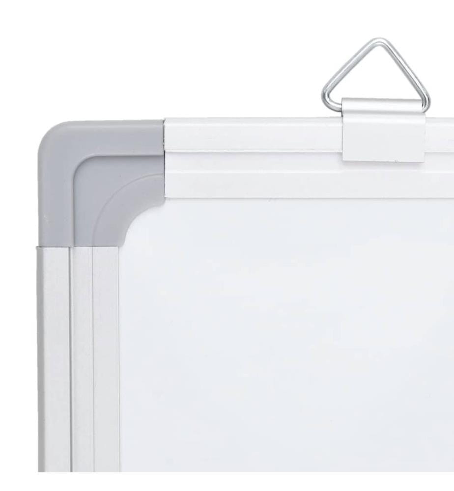 Magnetisches Whiteboard Klappbar 150x80x1,7 cm Aluminium