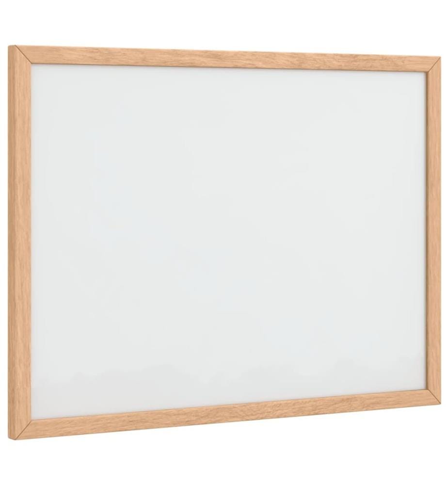 Magnetisches Whiteboard mit massivem Kiefernholzrahmen 40x30 cm