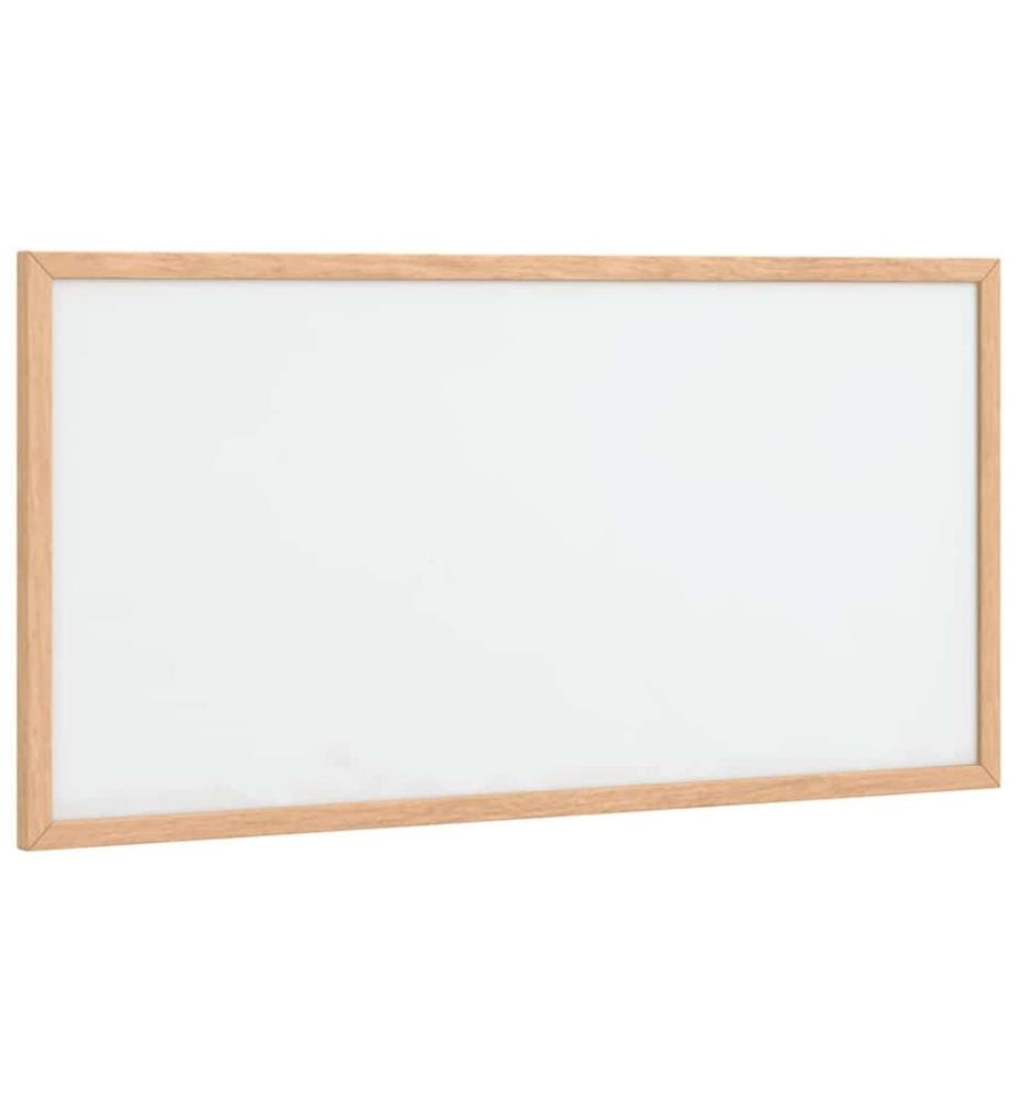 Magnetisches Whiteboard mit Rahmen aus massivem Kiefernholz 60 x 30 cm
