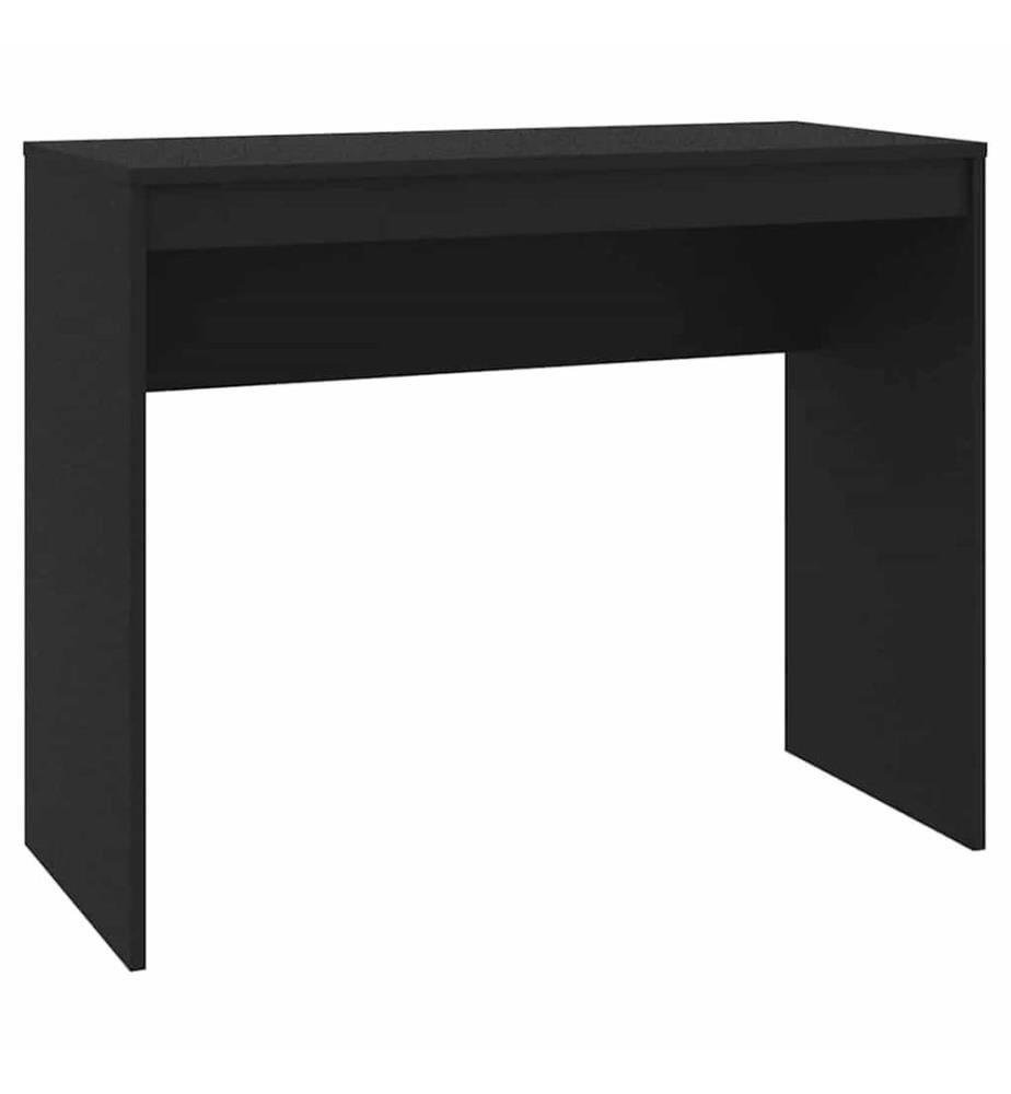 Bureau Noir 90x40x72 cm Bois d'ingénierie