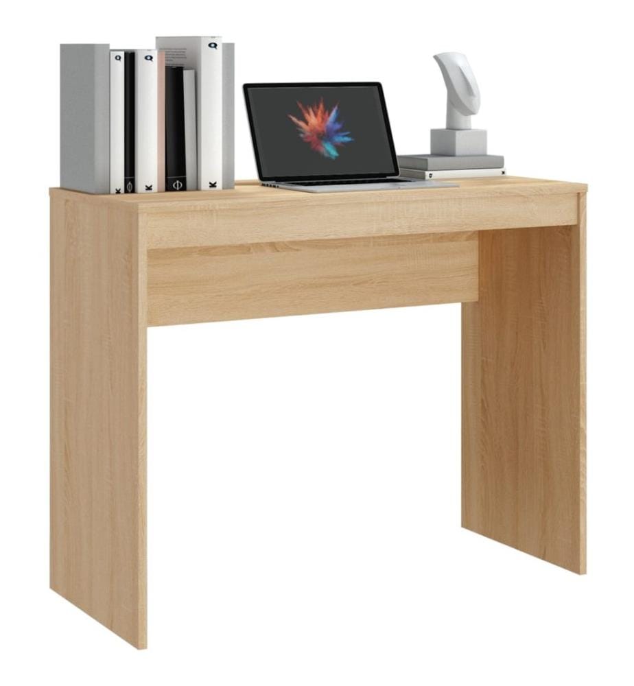 Bureau Chêne sonoma 90x40x72 cm Bois d'ingénierie