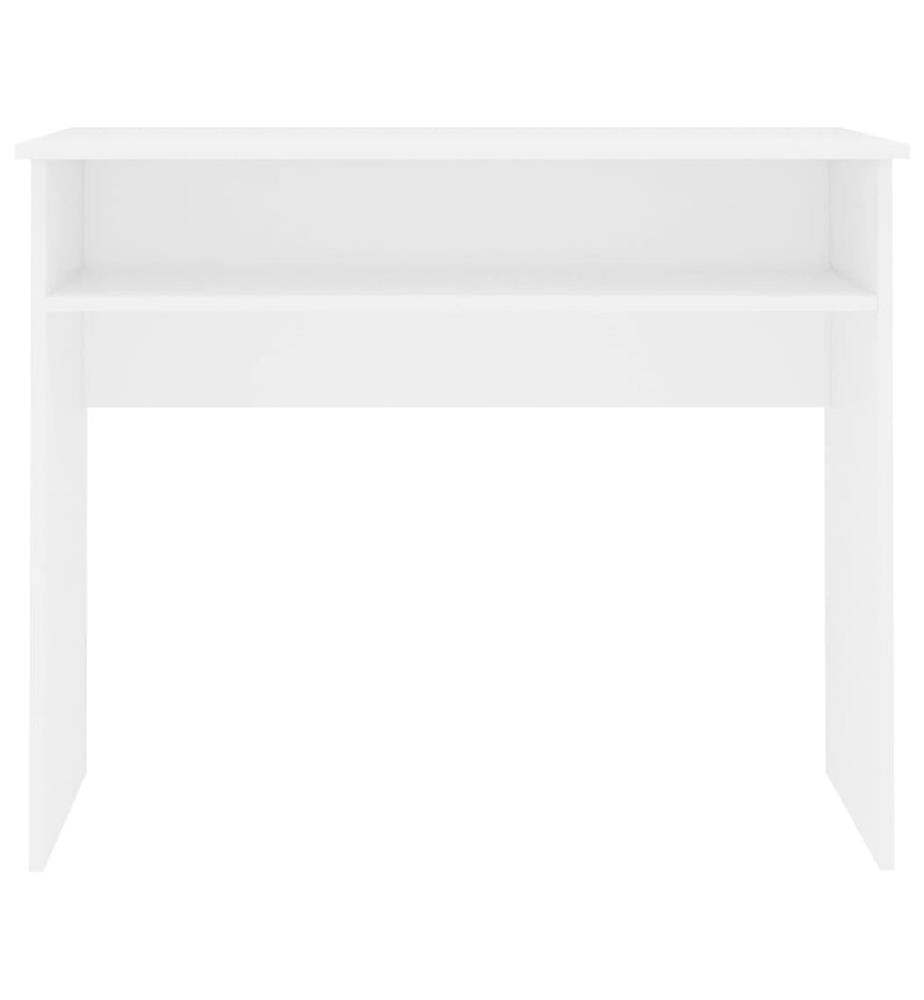 Bureau Blanc 90x50x74 cm Bois d'ingénierie